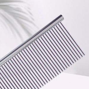 Peine para Mascotas NiBao de Acero Inoxidable con Dientes de Diferentes Espacios para Eliminar el Pelo Muerto y las Pulgas en Perros y Gatos - Product Image 6