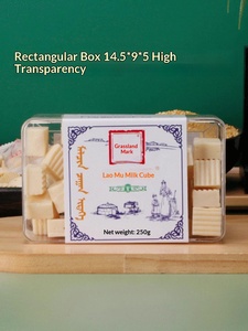 Boîte en plastique personnalisée ODM pour biscuits, boîte de présentation rectangulaire pour fraises, boîte en plastique transparente pour bonbons et aliments médicinaux - Product Image 5