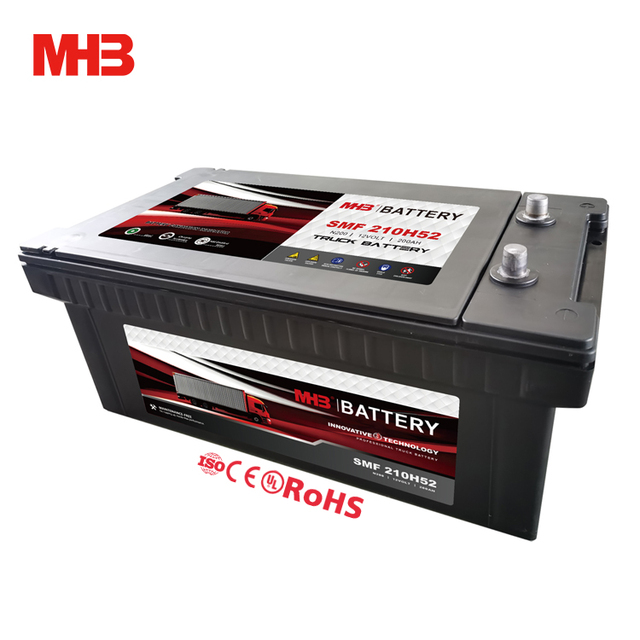 Mhb SMF 210H52 OEM/ODM Valve Regulated Lead Acid Battery 12V 200Ah High CCA Auto Truck Battery Car Batteries for Sale