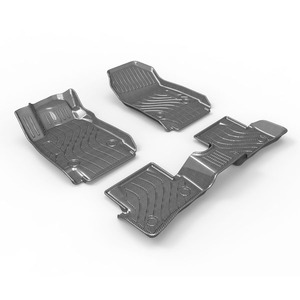 Impermeabile resistente e resistente, facile pulizia, tappetini per auto 3D TPE, copertura per tappetino da pavimento, per Renault <span class=keywords><strong>Clio</strong></span> 4/<span class=keywords><strong>Clio</strong></span>, 5 accessori - Product Image 2