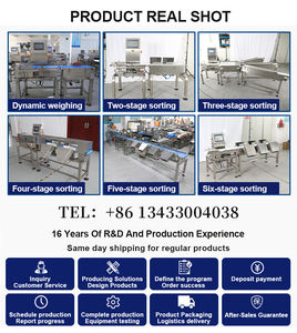 Machine d'étalonnage de poids de balance de convoyeur à écran tactile en ligne personnalisée en usine - Product Image 6