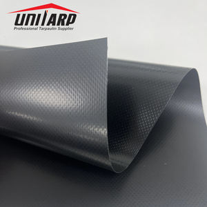 防风40盎司码头密封聚氯乙烯织物防挤物流聚氯乙烯涂层织物 - Product Image 3