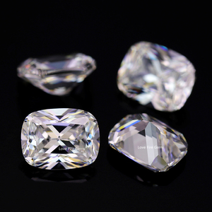 Zirconia Cúbica Sintética de Corte Alargado en Todos los Tamaños, Color Amarillo Muy Claro, Blanco Cálido G, 5a - Product Image 6
