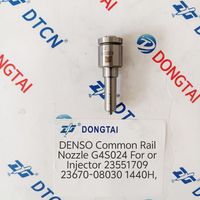 Boquilla Common Rail G4S024 para Inyector Diesel, Nueva, de Acero Inoxidable, Números de Pieza del Motor G3S60 23551709 23670-08030 1440H