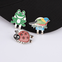Clip magnétique pour chapeau de golf avec logo personnalisé, directement de l'usine, avec marqueur de balle plaqué fer de 25 mm, pour un cadeau de golf personnalisé
