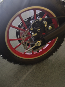 Mini vélos de poche tout-terrain à moteur sans balais <span class=keywords><strong>50cc</strong></span> pour enfants Vitesse 40 km/h <span class=keywords><strong>Moto</strong></span> à essence - Product Image 6