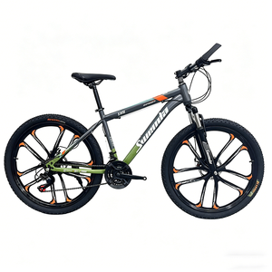Bicicleta de Montaña Todoterreno para Adultos, Llantas de 24 Pulgadas, <span class=keywords><strong>Poste</strong></span> de Asiento Ajustable para Bajar Rápidamente la Sillín en Descensos, Bicicleta para Adultos - Product Image 1