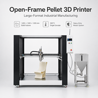 Pabrik Printer Granul FGF Outlet Industri Otomatis Volume Cetak 1200x1200x1200mm Struktur Rangka Terbuka Pasokan Langsung