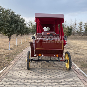 Voiture de tourisme électrique classique chinoise Royal Horse à 4 roues, rose, 4-6 places, garantie de 2 ans - Product Image 2