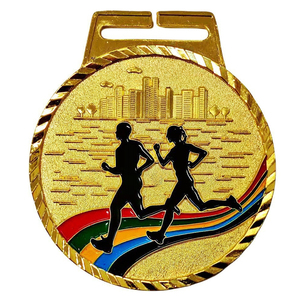 Tùy Chỉnh Thăng Hoa Thể Thao Thành Đạt Giải Thưởng Lớn Chạy Thiết Kế Huy Chương Với Cổ Giả Phong Cách Hiện Đại-Thể Thao Cổ Huy Chương - Product Image 2