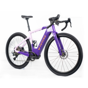 จักรยานไฟฟ้า M820 Mid Motor Ebike 700c Egravel Cycling 250W กำลังขับเคลื่อนกลาง 36V คาร์บอนไฟเบอร์ ระยะทางไกล โรงงานผลิตโดยตรง EGR-2 Ebike EG - Product Image 2