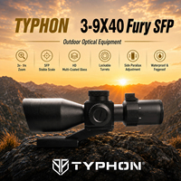 TYPHON LPVO 3-9x40 SFP HD Professionnel |   Boîtier en alliage d'aluminium |   Étanche et antichoc |   Activité de plein air