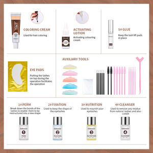 <span class=keywords><strong>Kit</strong></span> <span class=keywords><strong>de</strong></span> <span class=keywords><strong>rehaussement</strong></span> <span class=keywords><strong>de</strong></span> <span class=keywords><strong>cils</strong></span> à chaud, nourrissant et doux, pour permanente à froid et coloration, <span class=keywords><strong>avec</strong></span> outils multiples - Product Image 5