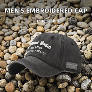 6-Panel Cotton Snapback Baseball Cap Custom Logo Embroidery Wholesale OEM Unisex <b>Hat</b> - Product Image 2