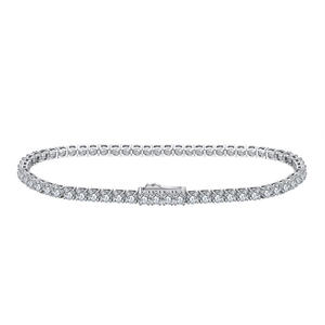 Tennischain Chaînes de <span class=keywords><strong>tennis</strong></span> à la mode haut de gamme Bracelets en zircon hip-hop de forme géométrique pour femmes pour les occasions d'anniversaire - Product Image 3