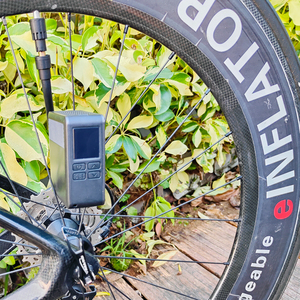 <span class=keywords><strong>Pompe</strong></span> à air électrique sans fil pour vélo de montagne, vélo de <span class=keywords><strong>route</strong></span> et pneus de voiture avec manomètre, mini <span class=keywords><strong>pompe</strong></span> à air pour vélo - Product Image 3