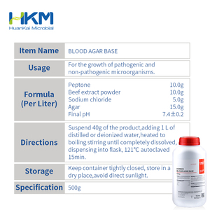 Base de agar de sangue para isolamento e cultivação de microorganizmos rápidos - Product Image 5