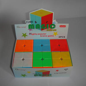 <span class=keywords><strong>Cubo</strong></span> de <span class=keywords><strong>Rubik</strong></span> 2x2 de 5cm, juguete educativo de color sólido para niños de 5 a 7 años, <span class=keywords><strong>cubo</strong></span> mágico unisex JY-8045 - Product Image 2