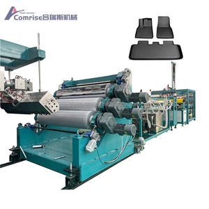 Macchina tappetino per auto Tpe Comrise con sistema di formatura sottovuoto e macchina per la produzione di tappetini per auto Tpe antiscivolo - Product Image 1