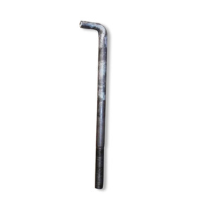 Boulon d'ancrage en acier au carbone de type J L, boulon encastré personnalisé pour la construction de bâtiments, fixations pour fondations - Product Image 2