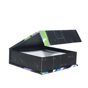 Cajón de embalaje de cartucho de jefe grande envío gratis embalaje magnético caja de papel de carro CR embalaje de cartucho personalizado holográfico
