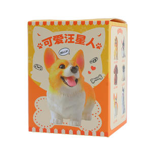 Adornos de dibujos animados de Wang Xingren, decoraciones para el coche o escritorio, artesanías de resina de cachorros, fabricantes, venta al por mayor - Product Image 5