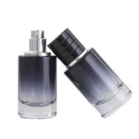 Flacon en verre vide personnalisé pour parfum et sérum/creme de soin 30ml/50ml/100ml avec pompe pulvérisatrice sérigraphiée et diffuseur à bâtonnets