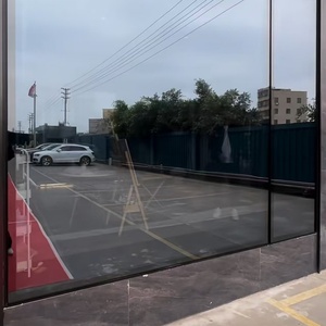 Ventana de Hotel Moderna sin Marco de Aleación de Aluminio con Vidrio Templado Low-E, Apertura Abatible, Rotura de Puente Térmico, Insonorización y Aislamiento Térmico - Product Image 3