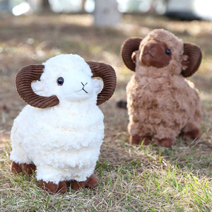 Almohada <span class=keywords><strong>de</strong></span> Peluche Suave <span class=keywords><strong>de</strong></span> <span class=keywords><strong>Alpaca</strong></span>, Muñeco <span class=keywords><strong>de</strong></span> Peluche <span class=keywords><strong>de</strong></span> Cabra con Diseño Creativo <span class=keywords><strong>de</strong></span> Cuernos Curvos, Relleno <span class=keywords><strong>de</strong></span> Algodón PP, Alivia el Estrés, Regalo <span class=keywords><strong>de</strong></span> Cumpleaños - Product Image 3