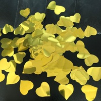 Confettis en forme de coeur jetables de papier pour la décoration de fête de mariage de Valentine