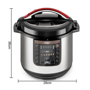 Cuisinière à pression électrique RAF 8L avec écran numérique 1350w, multifonctionnelle, <span class=keywords><strong>cuiseur</strong></span> à <span class=keywords><strong>riz</strong></span>, <span class=keywords><strong>cuiseur</strong></span> à œufs - Product Image 6