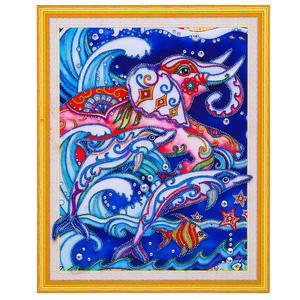 Nouvelle idée de produit, artisanat fait main, vente en gros, peinture au diamant 5D de forme spéciale pour la <span class=keywords><strong>d</strong></span>écoration artistique - Product Image 5