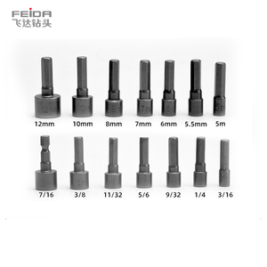 Feida Tùy Chỉnh 5Mm-13Mm 9Pcs Tác Động Vít Ổ Cắm Kit Từ Nut Tuốc Nơ Vít Điện Thép Nut Điều Khiển Khoan <span class=keywords><strong>Bit</strong></span> Cho Sửa Chữa Xe - Product Image 4