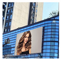 Écran LED d'affichage numérique de rue à installation fixe, panneau d'affichage électronique extérieur IP65, luminosité 6000 Nits, couleur pleine