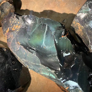 คริสตัลดิบขายส่ง หินบำบัดธรรมชาติ ออบซิเดียนตาแมวสีรุ้ง คริสตัลหยาบ สำหรับขาย - Product Image 5