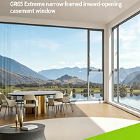 Ventana Americana de Doble Acristalamiento con Aislamiento Térmico Bajo (Low U) de Fibra de Plástico, Proveedor Certificado por NFRC