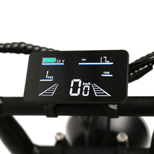 TXED Bici Elettrica da Fuoristrada 250W <span class=keywords><strong>con</strong></span> Motore Posteriore e Freni a Disco Meccanici, Stile <span class=keywords><strong>Moto</strong></span> E-Fat Bike - Product Image 6