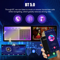 Autoradio Android Universel à Double Écran 21,6 et 23,6 Pouces avec Lecteur DVD, GPS de Navigation, Carplay et Android Auto