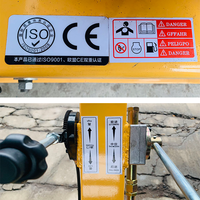 Compacteur hydraulique réversible à plaques de 400kg Compacteur à plaques d'asphalte pour rez-de-chaussée
