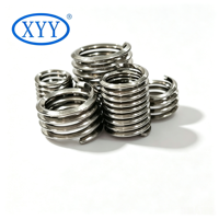 Nitronic60 No Tang Wire Thread Insert for Wastewater Systems Crevice Corrosion Resistant Nitronic60 Tangless Insert Thread