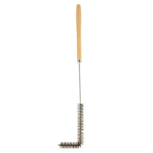 Brosse de nettoyage pour outil de <span class=keywords><strong>barbecue</strong></span> brosse d'élimination des taches d'huile de gril, brosse de dégraissage pour gril de <span class=keywords><strong>barbecue</strong></span> nettoyage de fil d'acier inoxydable - Product Image 4