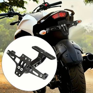 XY Racing CNC Ayarlanabilir Motosiklet Arka Plakalık Tutucu Alüminyum Alaşımlı Braket Evrensel Aksesuar Modifikasyonu - Product Image 1