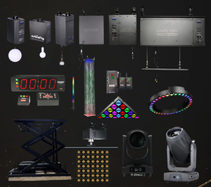 Esfera de Ondas Motorizada RGB de Colores para Decoración de Eventos de DJ, Luz Cinética LED con Control DMX para Escenarios - Product Image 6