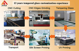 Edgeless Glass Mousepad Más rápido Sin revestimiento Alfombrilla de ratón de vidrio templado para <span class=keywords><strong>Gmaer</strong></span> - Product Image 6