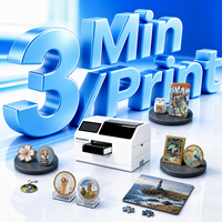 PodNEX A3 DX7 Printer UV Inkjet Flatbed Otomatis CMYK 2400 DPI Kontrol Aplikasi Android untuk Casing Ponsel Casing AirPods