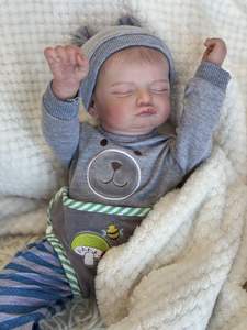 Rompecabezas <span class=keywords><strong>de</strong></span> <span class=keywords><strong>Silicona</strong></span> para Bebés, Manualidades, <span class=keywords><strong>Miniatura</strong></span> <span class=keywords><strong>de</strong></span> Cuerpo Completo, Tapete <span class=keywords><strong>de</strong></span> Juego para Rincón <span class=keywords><strong>de</strong></span> Libros, Muñeca Reborn - Product Image 5