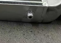 Intercooler frontal à barres et plaques pour Toyota Hilux N80 2.8L 1GD-FTV 2016-2023 – Remplacement du refroidisseur d'air de charge