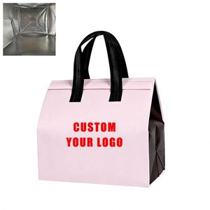 Sac de livraison alimentaire isotherme robuste, imperméable, pour la conservation de la chaleur, sac non tissé pour la livraison à emporter, pour restaurant, extérieur - Product Image 1