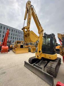 Mini excavatrice d'occasion de Komatsu PC55, poids en service de 10 tonnes, moteur Doosan Volvo, noyau de mini excavatrice d'occasion de Komatsu PC55 - Product Image 4