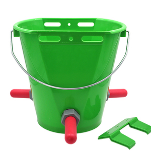 8L Bê Trung Chuyển Nhựa Cừu Trung Chuyển Bê Sữa Xô Gia Súc Ăn Xô Xô Gia Súc Cừu Sữa Trung Chuyển Với Teats - Product Image 1